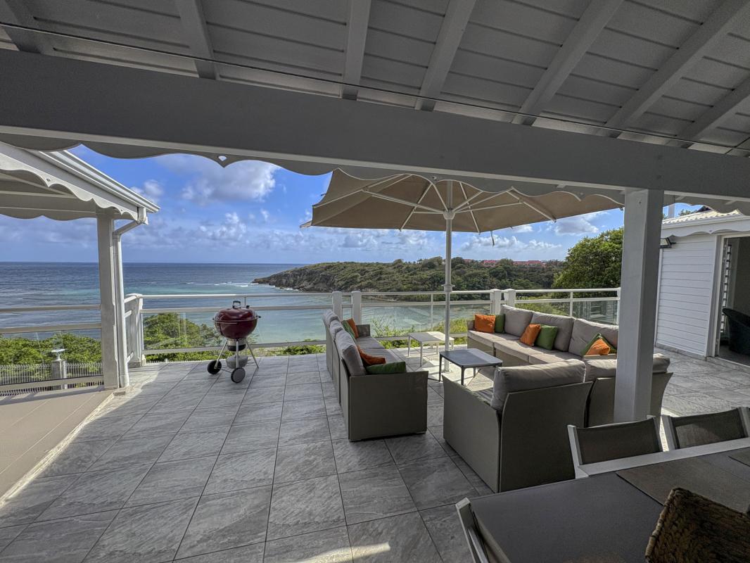 8.Location villa piscine vue mer Saint François Guadeloupe_Vue mer
